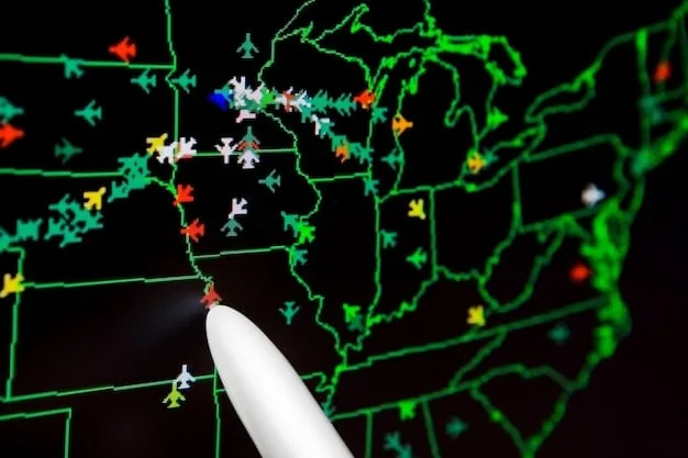 A map of the U.S.-Mexico border with overlaid data visualizations indicating migration patterns and enforcement efforts, alongside symbols representing legislative buildings and policy documents, illustrating the combined legislative and on-the-ground impact.