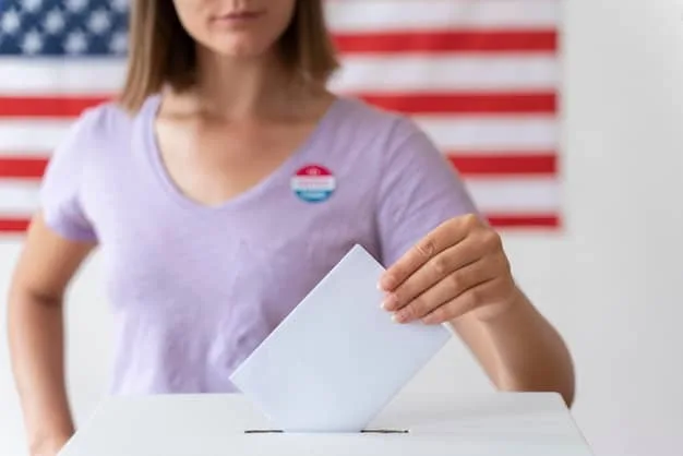 A detailed electoral ballot or voter registration form from Mexico, with the INE logo prominently displayed, emphasizing the institutional aspect of the electoral process. The form is clean and official-looking.