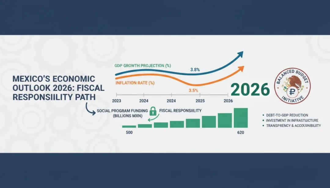 Mexico's economic growth and fiscal projections towards 2026