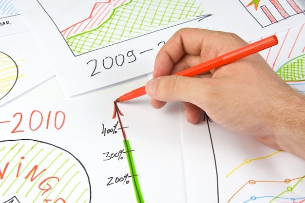 A detailed and complex financial spreadsheet filled with numbers and formulas, with hands on a calculator and a coffee cup nearby, representing meticulous financial analysis and the complexity of tax calculations.