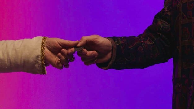 A depiction of two hands, one Mexican and one American, grasping each other over a map of the border, symbolizing cooperation against narcotics trade, with a visual representation of illicit substances being intercepted.