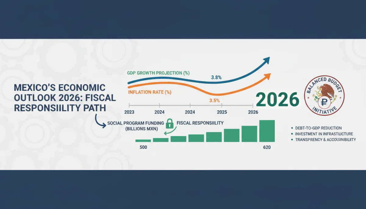 Mexico's economic growth and fiscal projections towards 2026