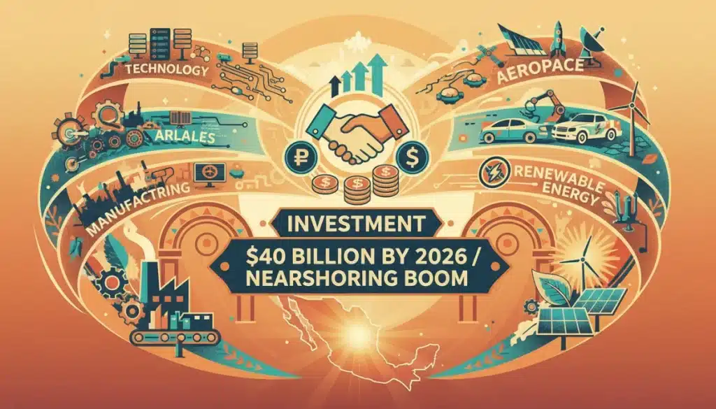 Mexico’s Nearshoring Boom: 5 Industries Driving 2026 Investment