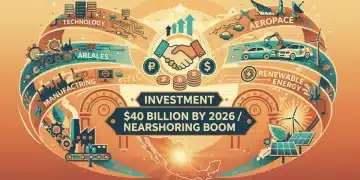 Mexico's Nearshoring Boom: $40 Billion Investments by 2026 in Key Industries
