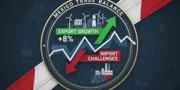 Mexico's Trade Balance: Export Growth 8%, Import Challenges