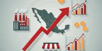 Graphic depicting Mexico's inflation rate impacting businesses in January 2026.